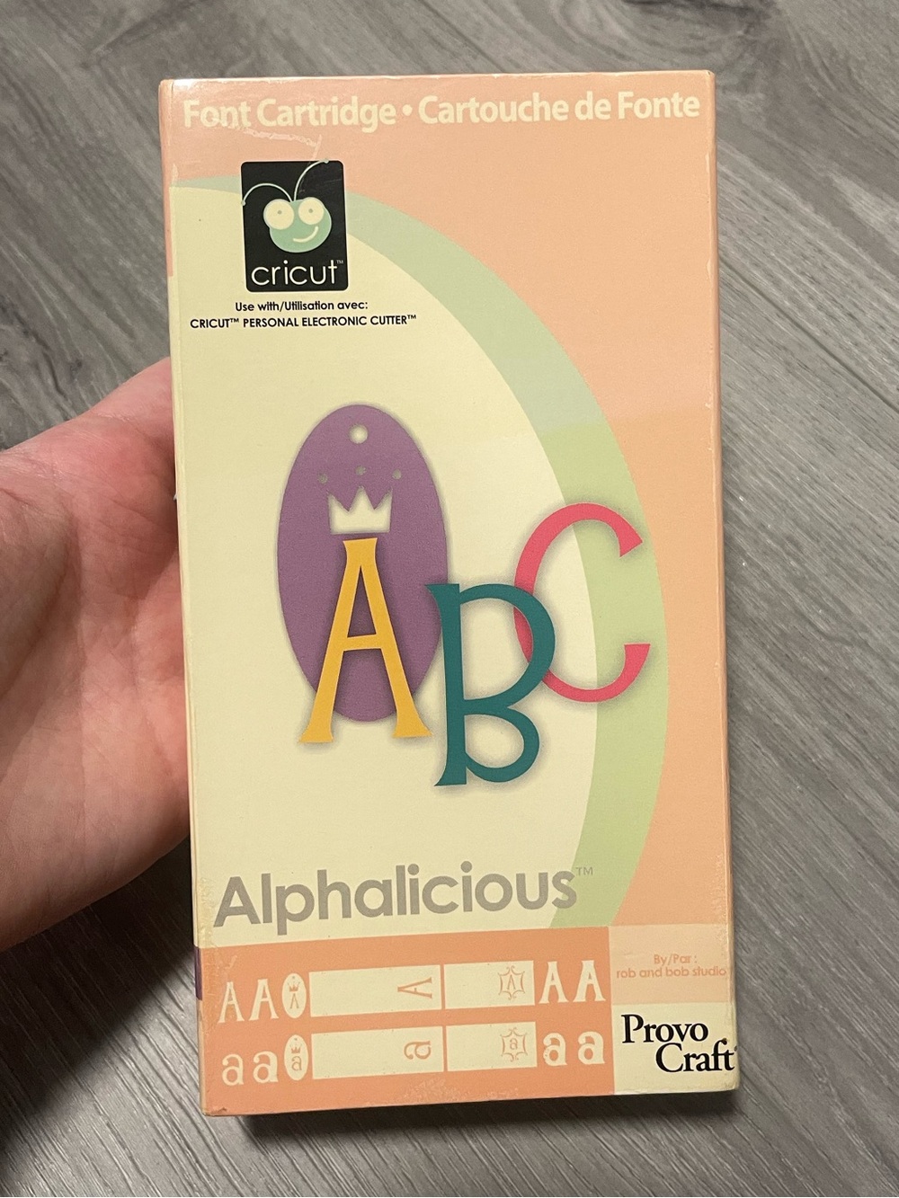 Cricut CASE ONLY - no cartridge or inlay